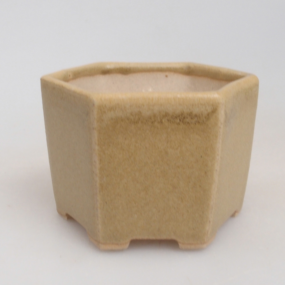 Mini bonsai bowl 7 x 5,5 x 4,5 cm, color brown