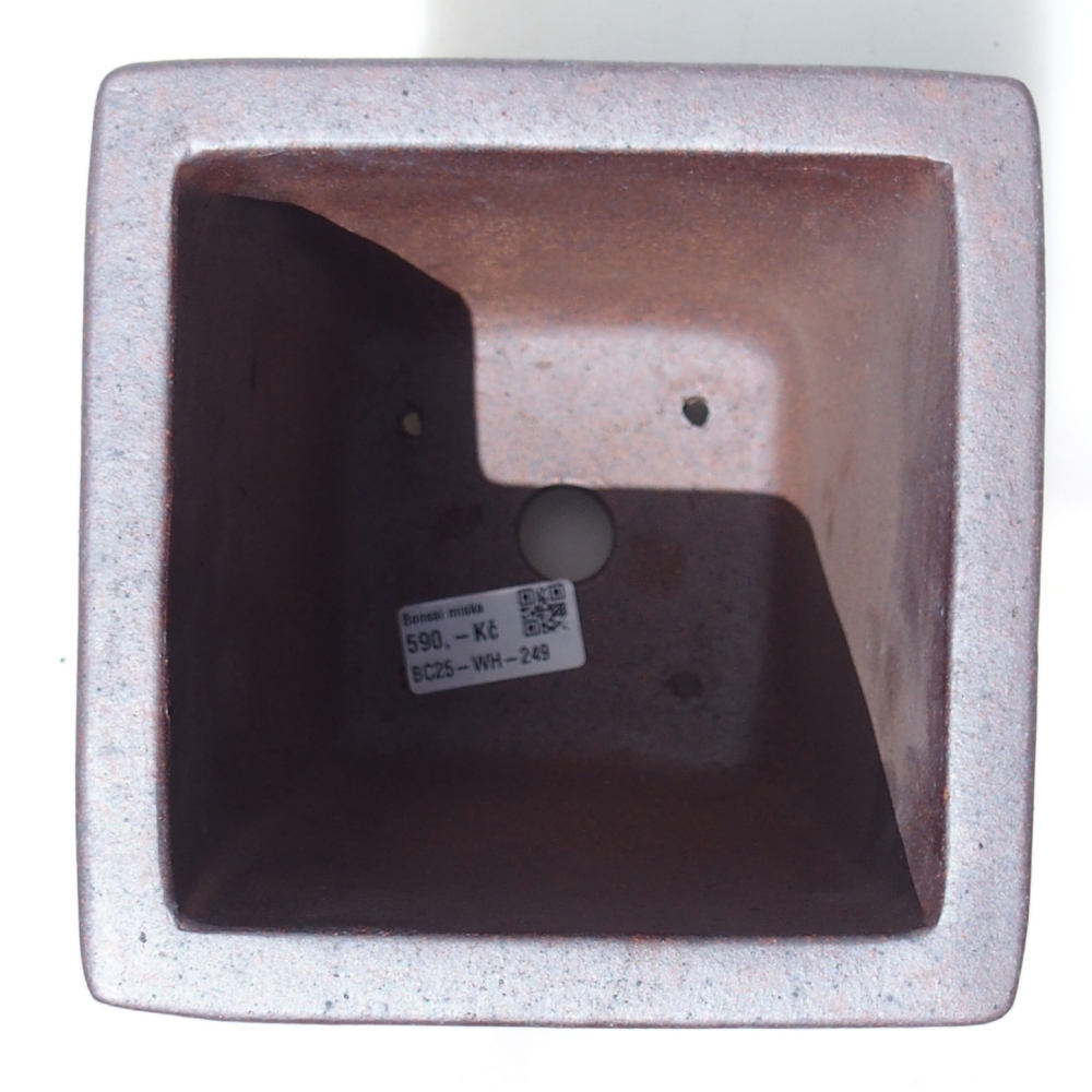 Bowl 14 x 14 x 20 cm brown