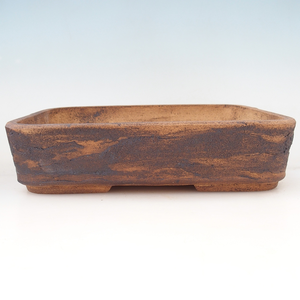 Bonsai bowl 29 x 24 x 7 cm , colour brown