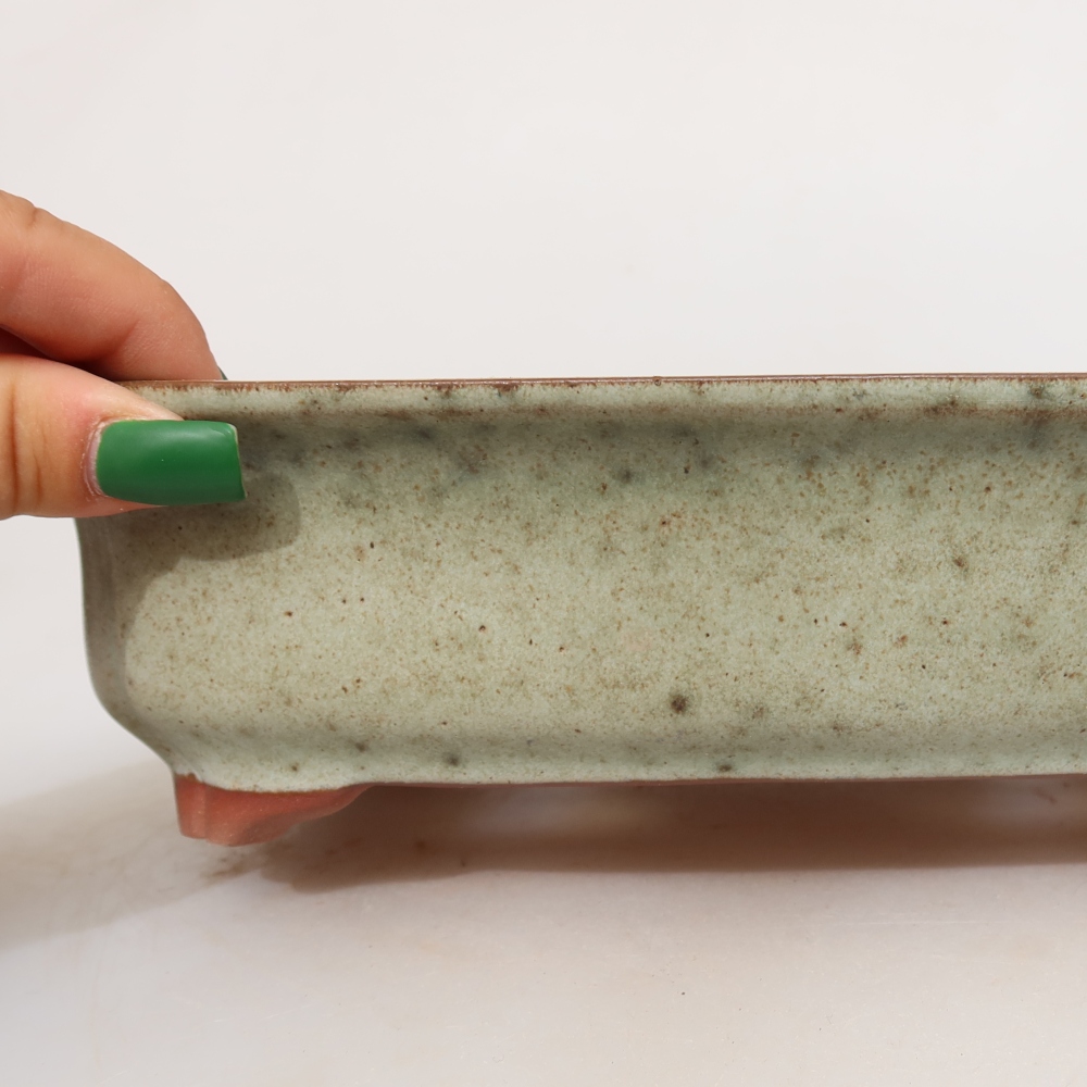 Ceramic Bowl, 24 x 17 x 6 cm, beige