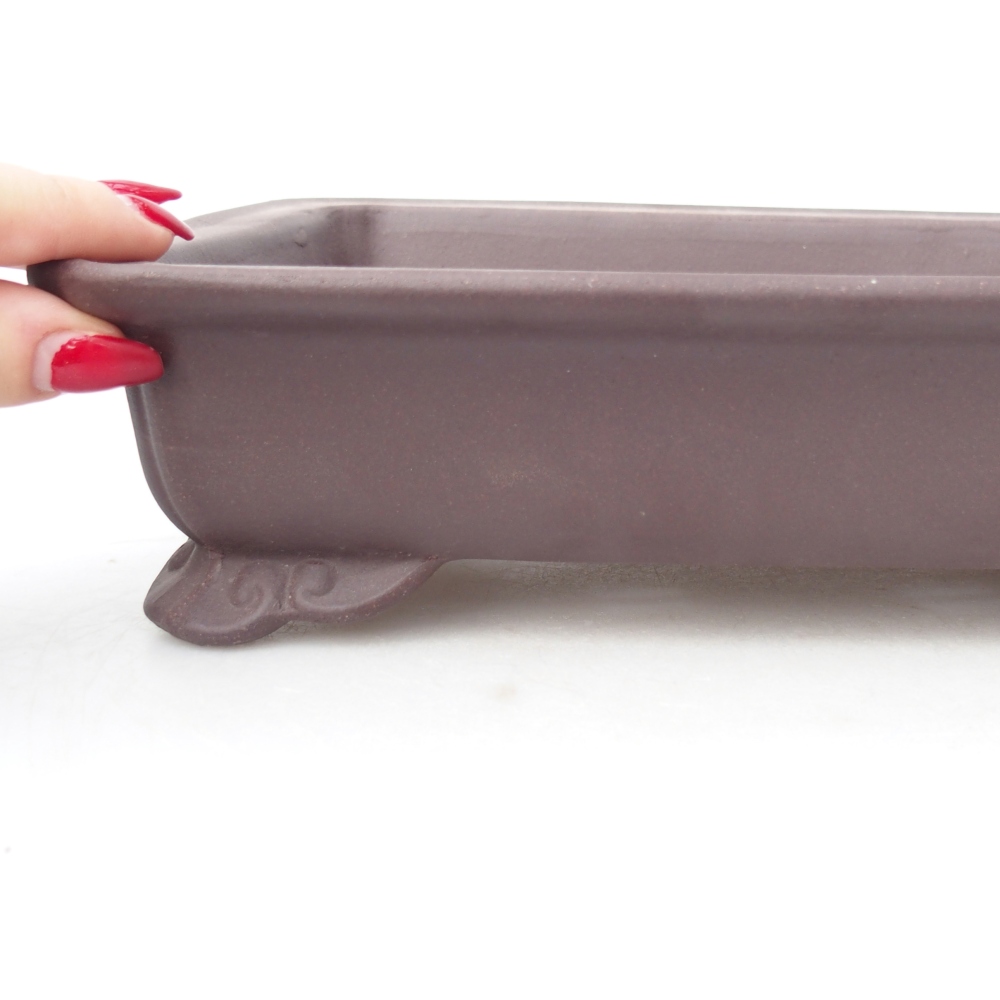 Bowl 25 x 19,5 x 6 cm brown