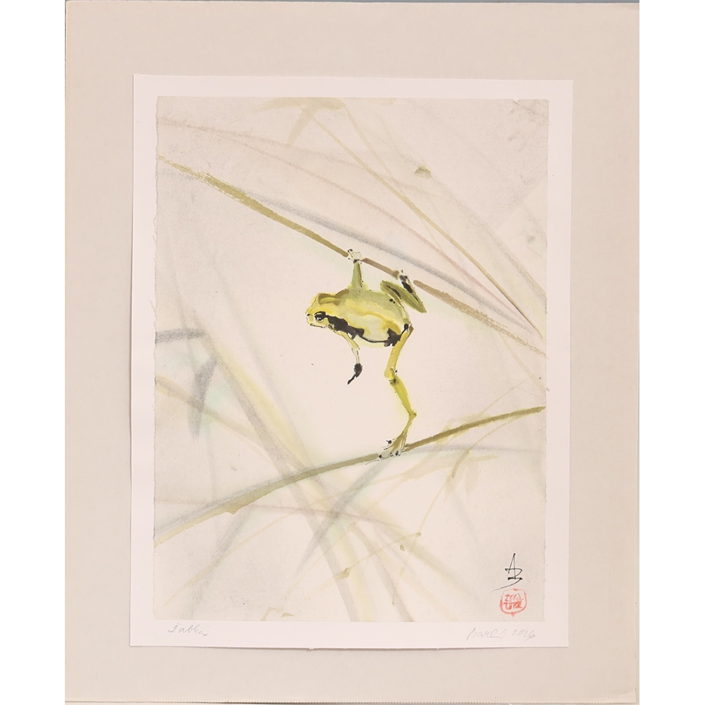Calligraphy - Frog