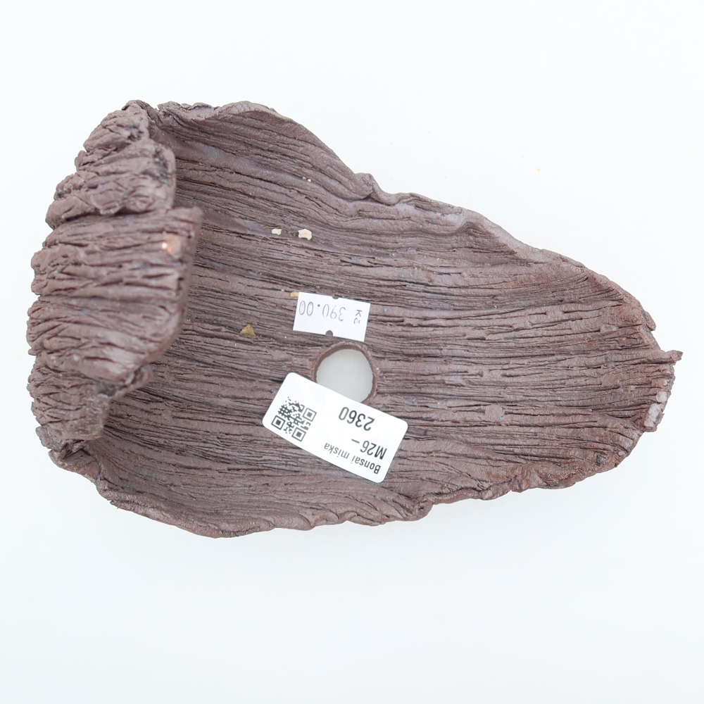 Ceramic Shell  14.5 x 11 x 15.5 cm, brown