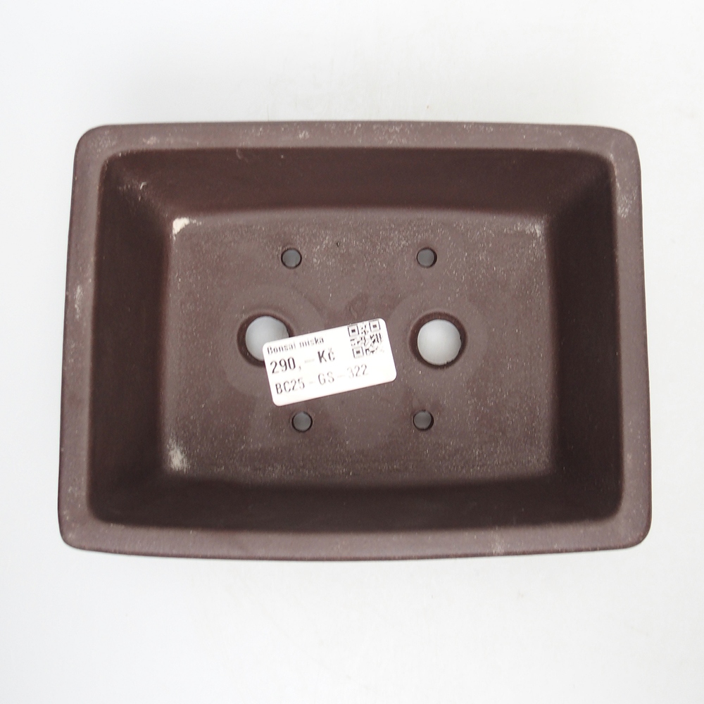 Bowl 16 x 12 x 6 cm brown