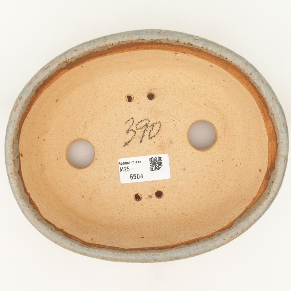 Bonsai bowl 20 x 16 x 6,5 cm , colour blue