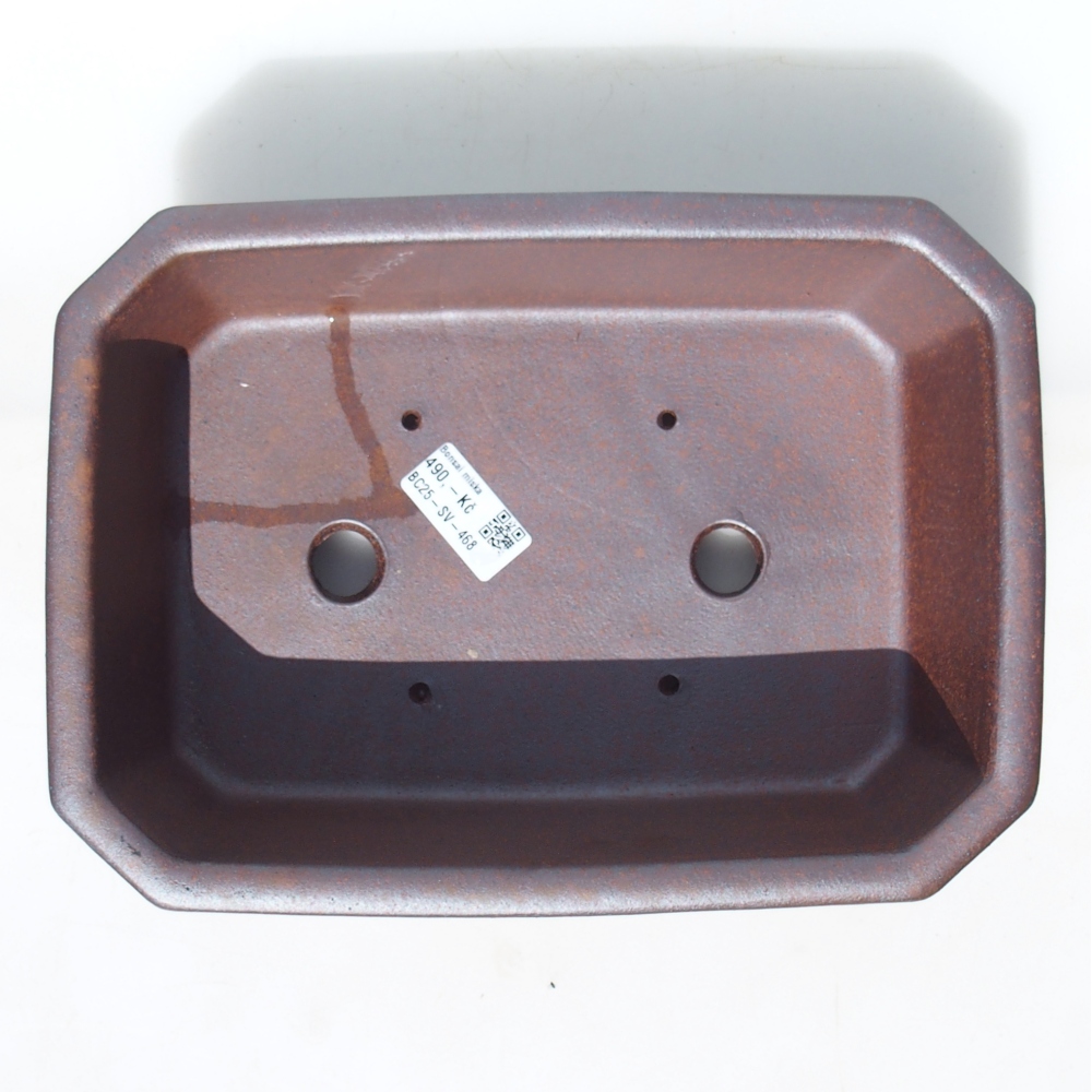 Bowl 27 x 19,5 x 8 cm brown