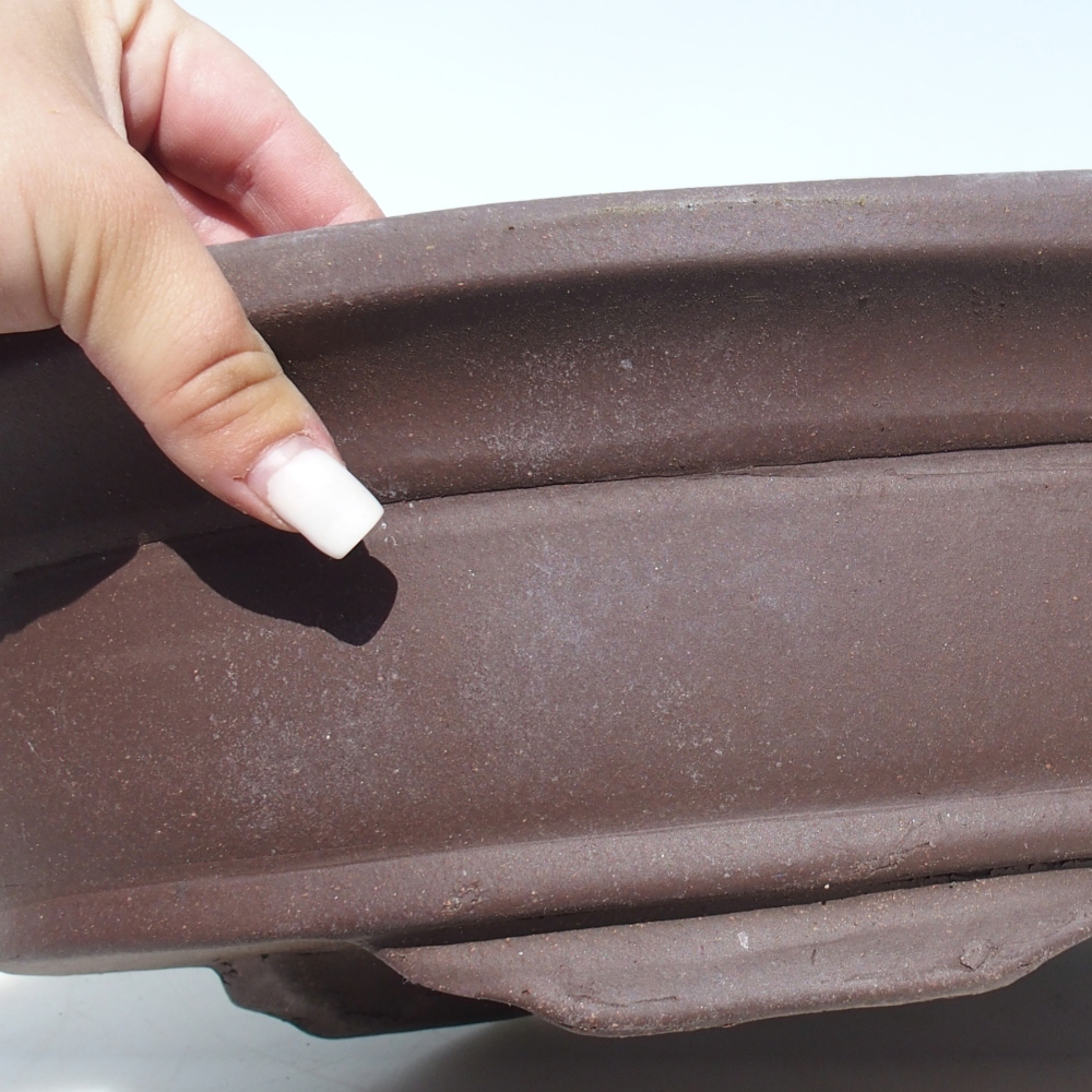 Bonsai bowl 59 x 37 x 12 cm - brown