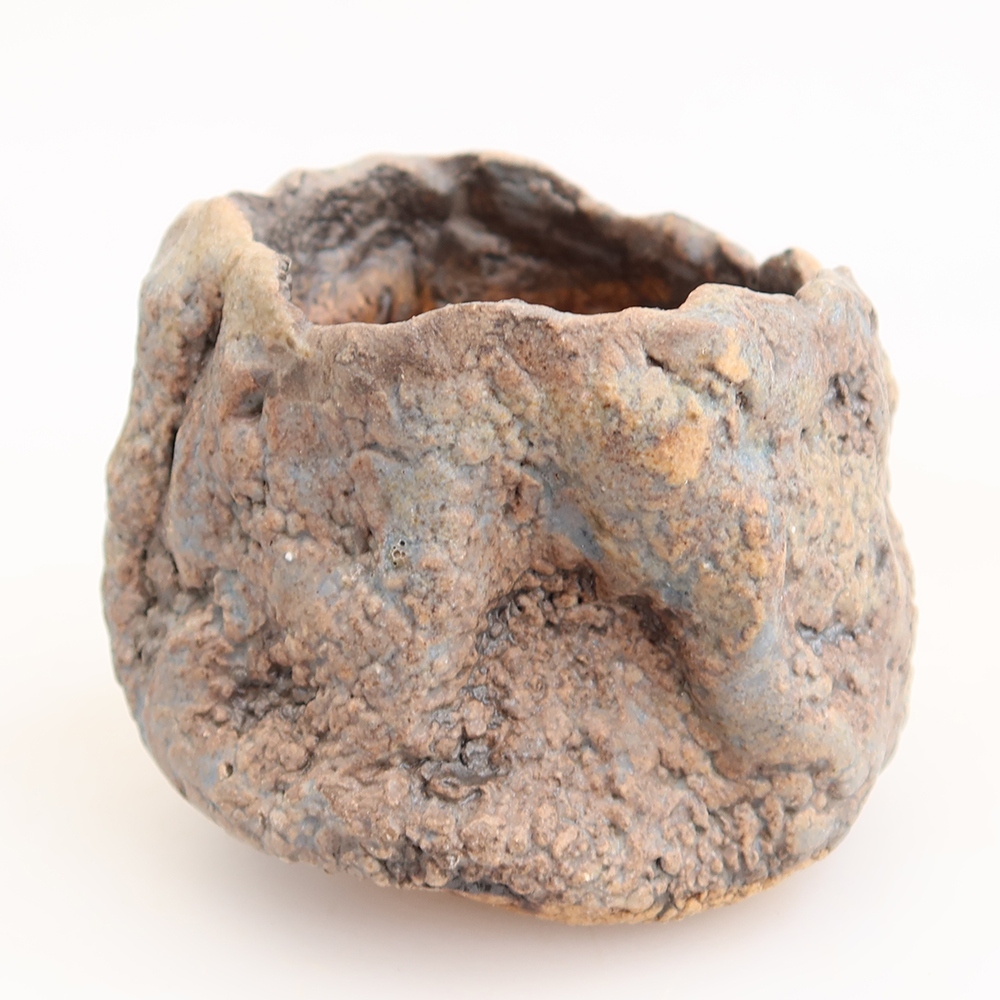 Ceramic Eggshell  5.5 x 5.5 x 6 cm, blue