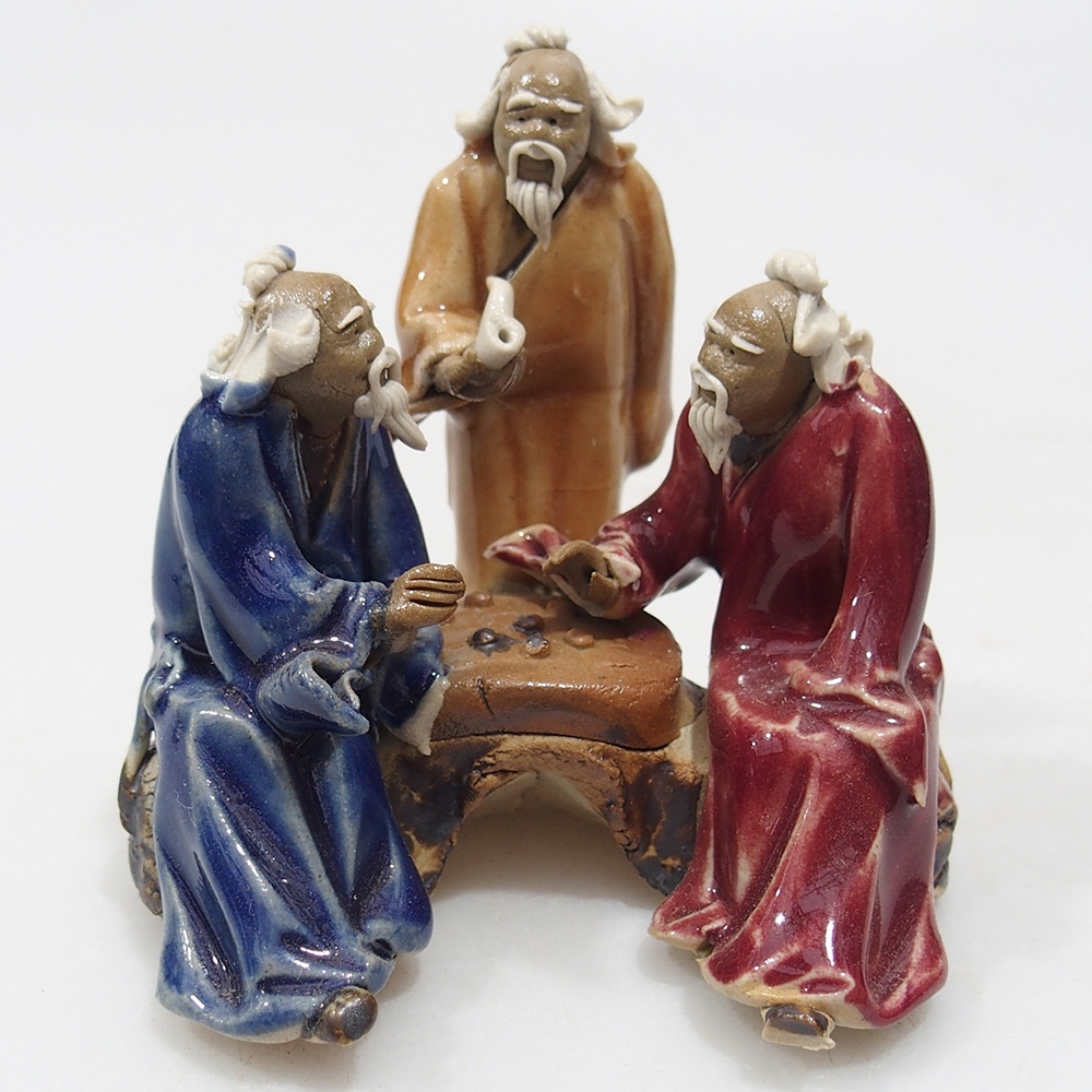 Ceramic figurine - Sages