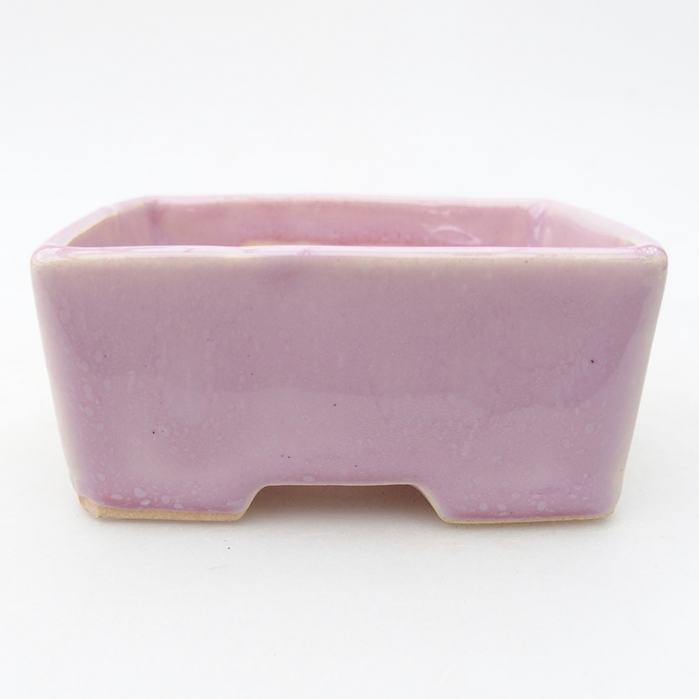 Mini bonsai bowl 9 x 7 x 4 cm, pink