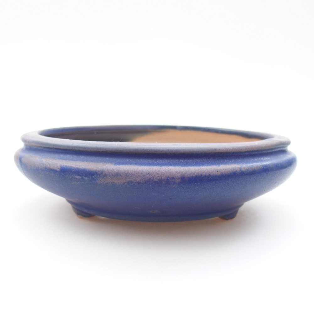 Ceramic bonsai bowl 15 x 15 x 4,5 cm, color gray