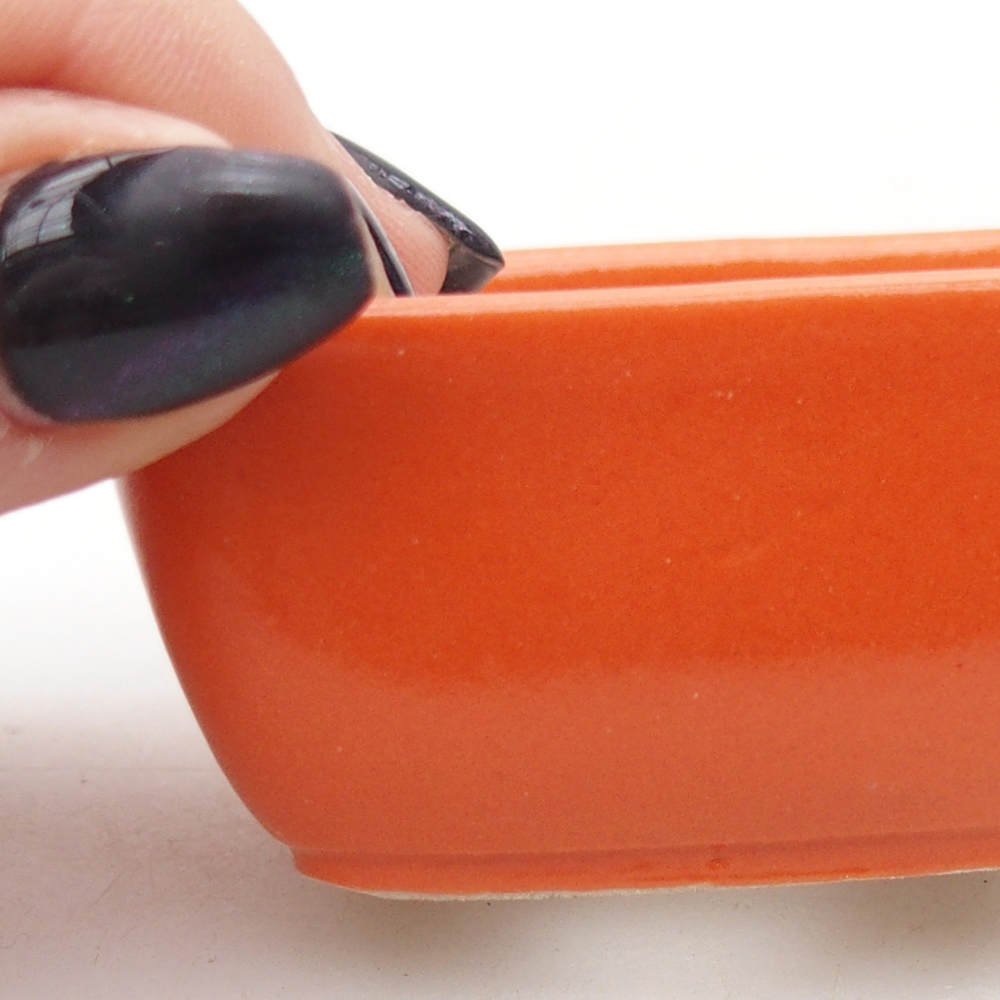 Mini bonsai bowl 6 x 4,5 x 3 cm, orange