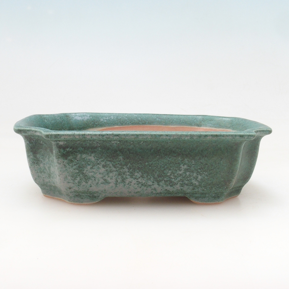 Bonsai bowl + saucer H01 - 12x9x5 cm