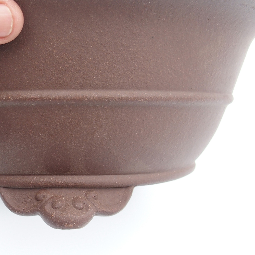 Bowl 29 x 12 cm brown