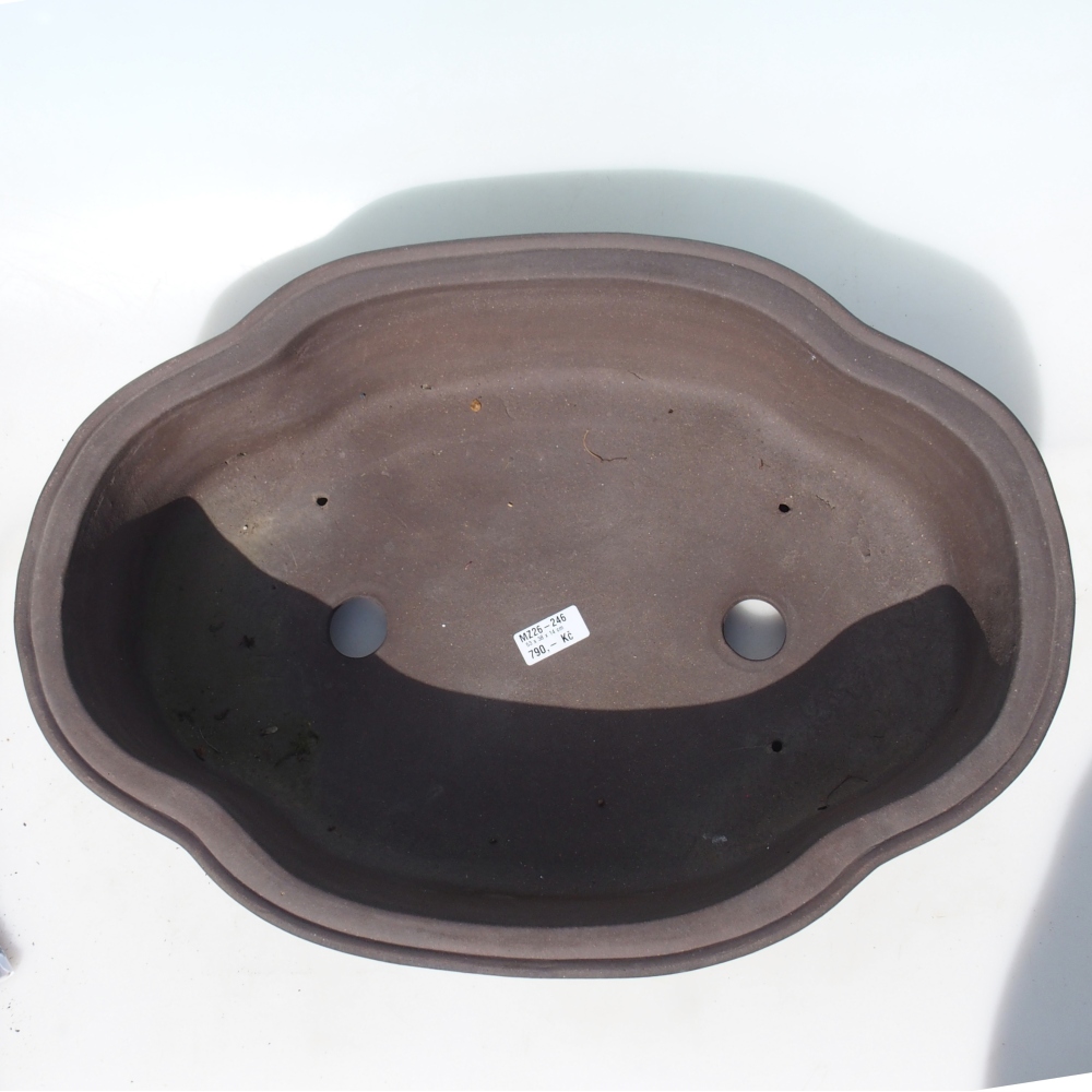 Bonsai bowl 53 x 38 x 14 cm - brown