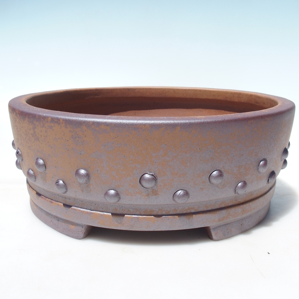 Bowl 31,5 x 31,5 x 11,5 cm brown