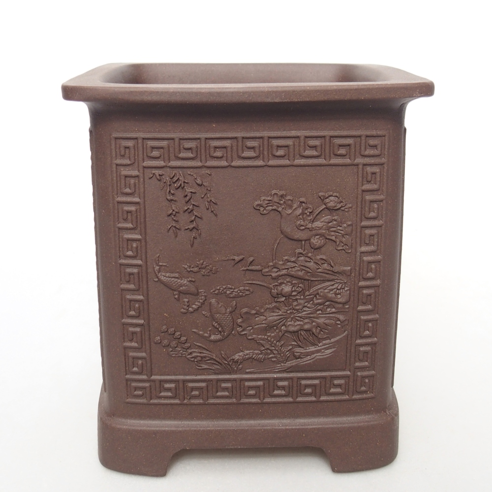Bowl 10,5 x 10,5 x 11,5 cm brown