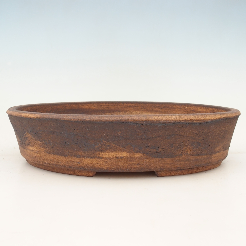 Bonsai bowl 32,5 x 25 x 8 cm , colour brown