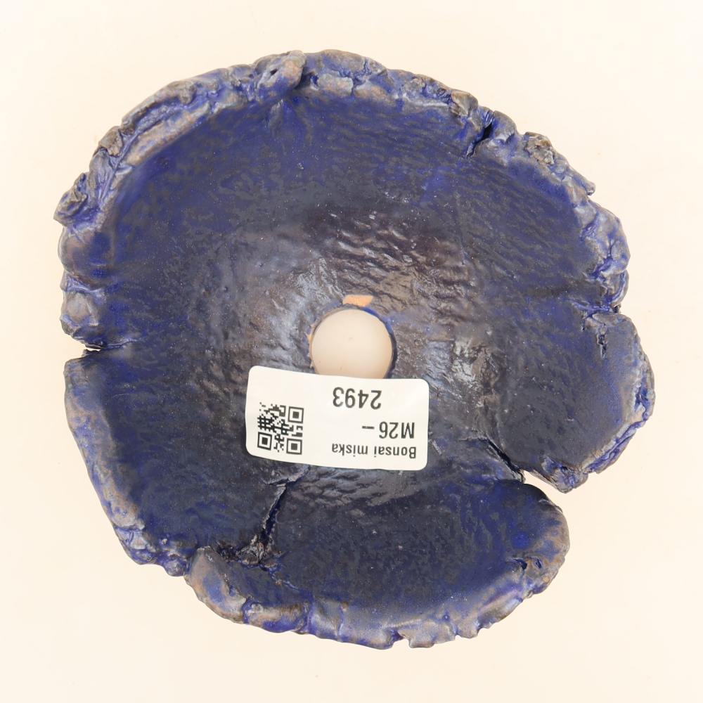 Ceramic Shell  11.5 x 10.5 x 6.5 cm, blue