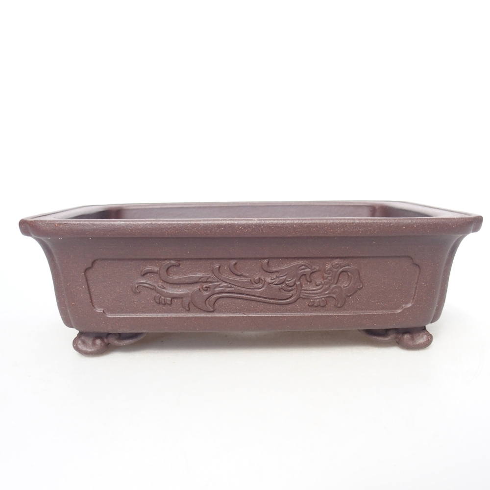 Bowl 17,5 x 13,5 x 5,5 cm brown