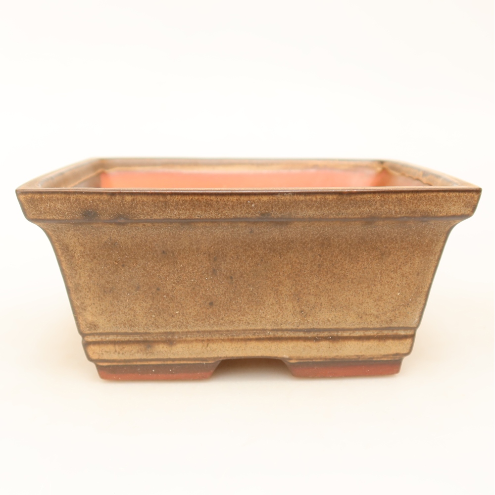 Ceramic Bowl  14.5 x 12.5 x 7 cm, brown