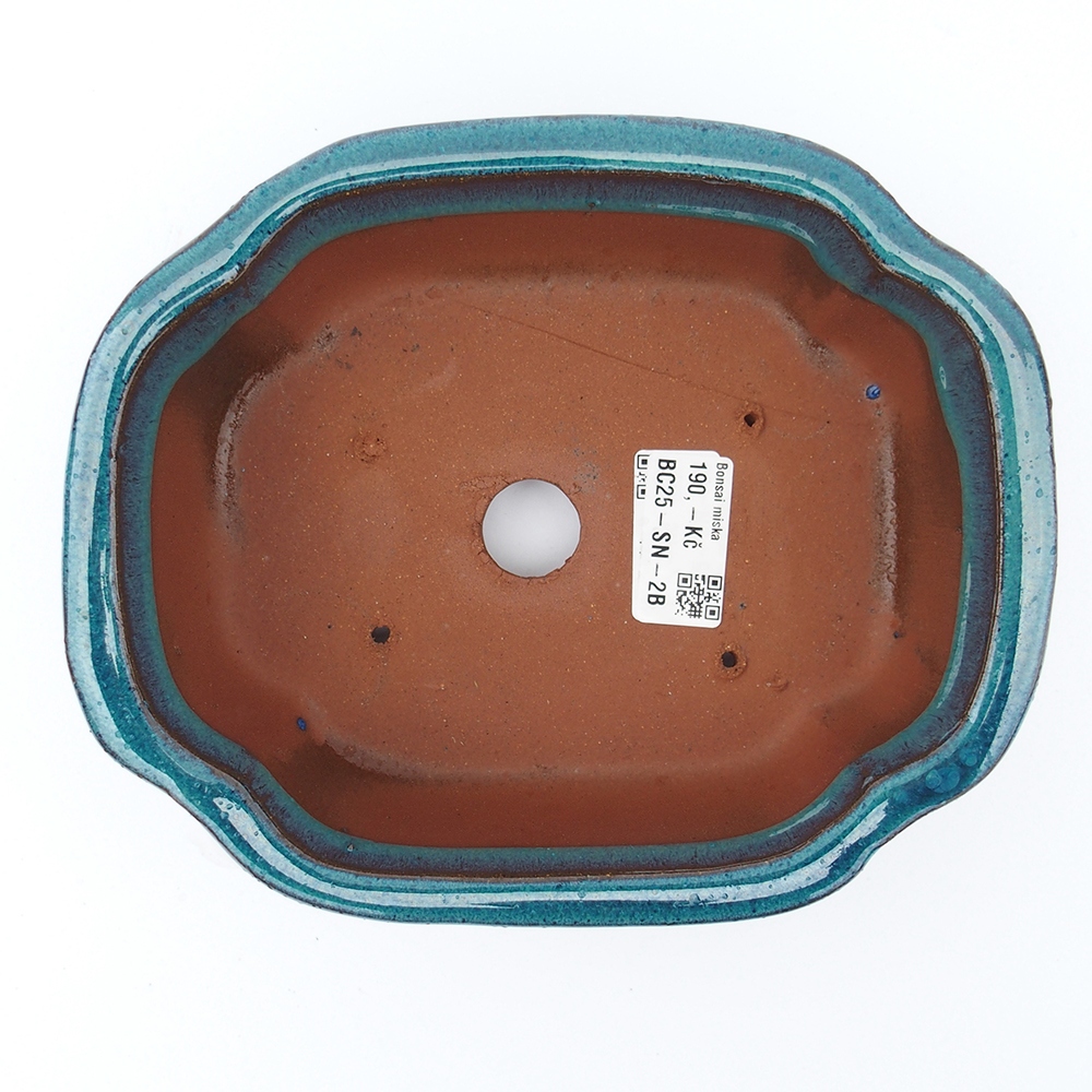 Bowl 20 x 16 x 6,5 cm blue-green