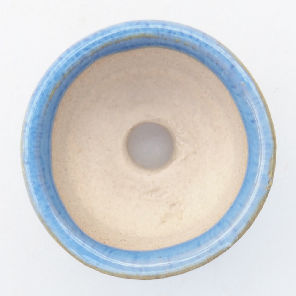 Mini bonsai bowl 3 x 3 x 2 cm, blue