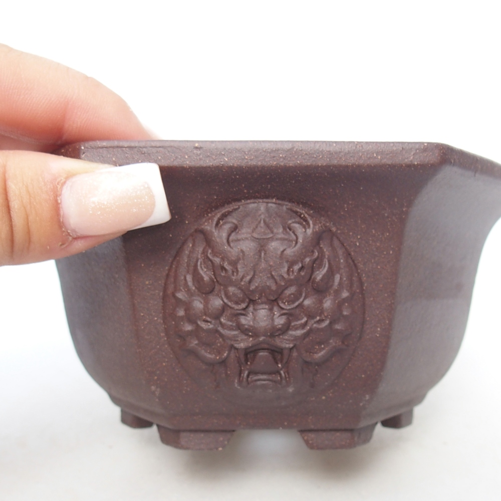 Bowl 13 x 11,5 x 6 cm brown