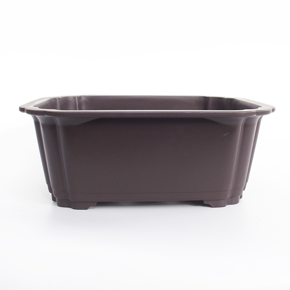 Plastic bowl MP-19 - 39 x 30 x 14,5 cm brown