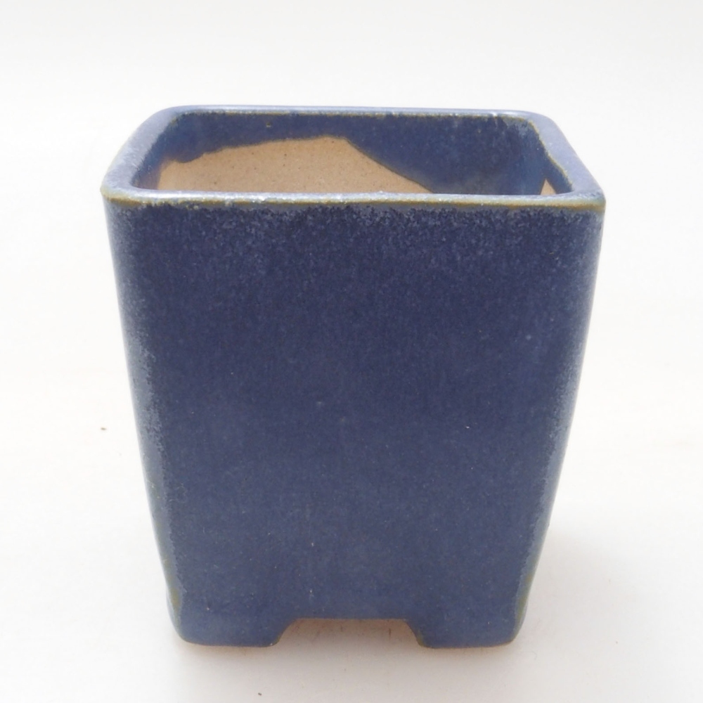 Mini bonsai bowl 4,5 x 4,5 x 4,5 cm, color blue