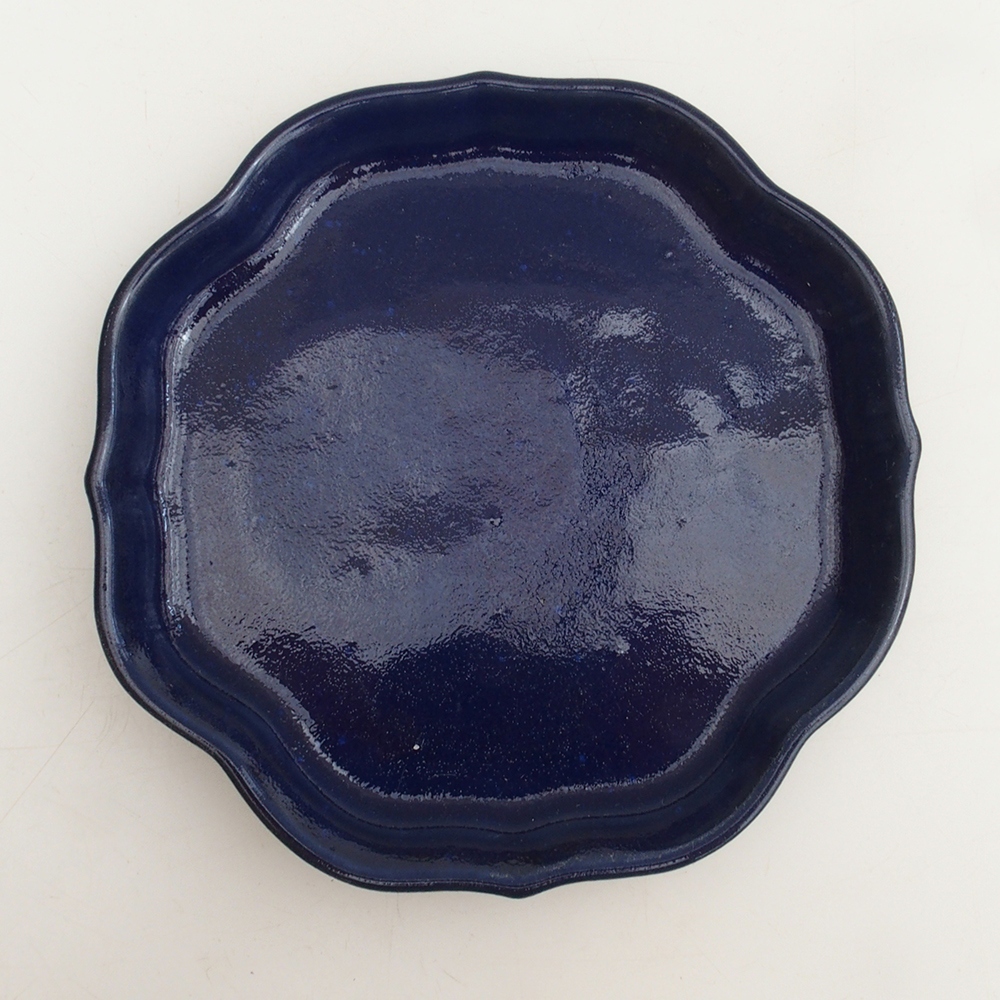 Ceramic bowl H06 - 14 x 14 x 1.5 cm - blue