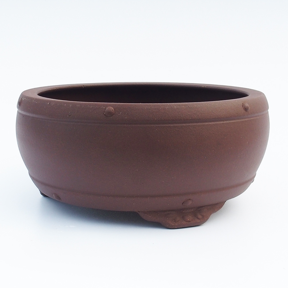 Bowl 24 x 24 x 10,5 cm brown