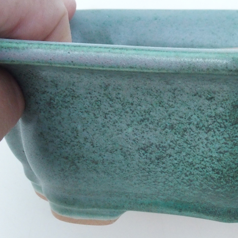Bonsai-Schale H51 – 18 x 14 x 5 cm – grün