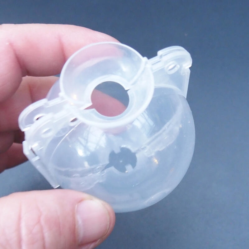 Cutting balls 8 cm transparent 100 pcs