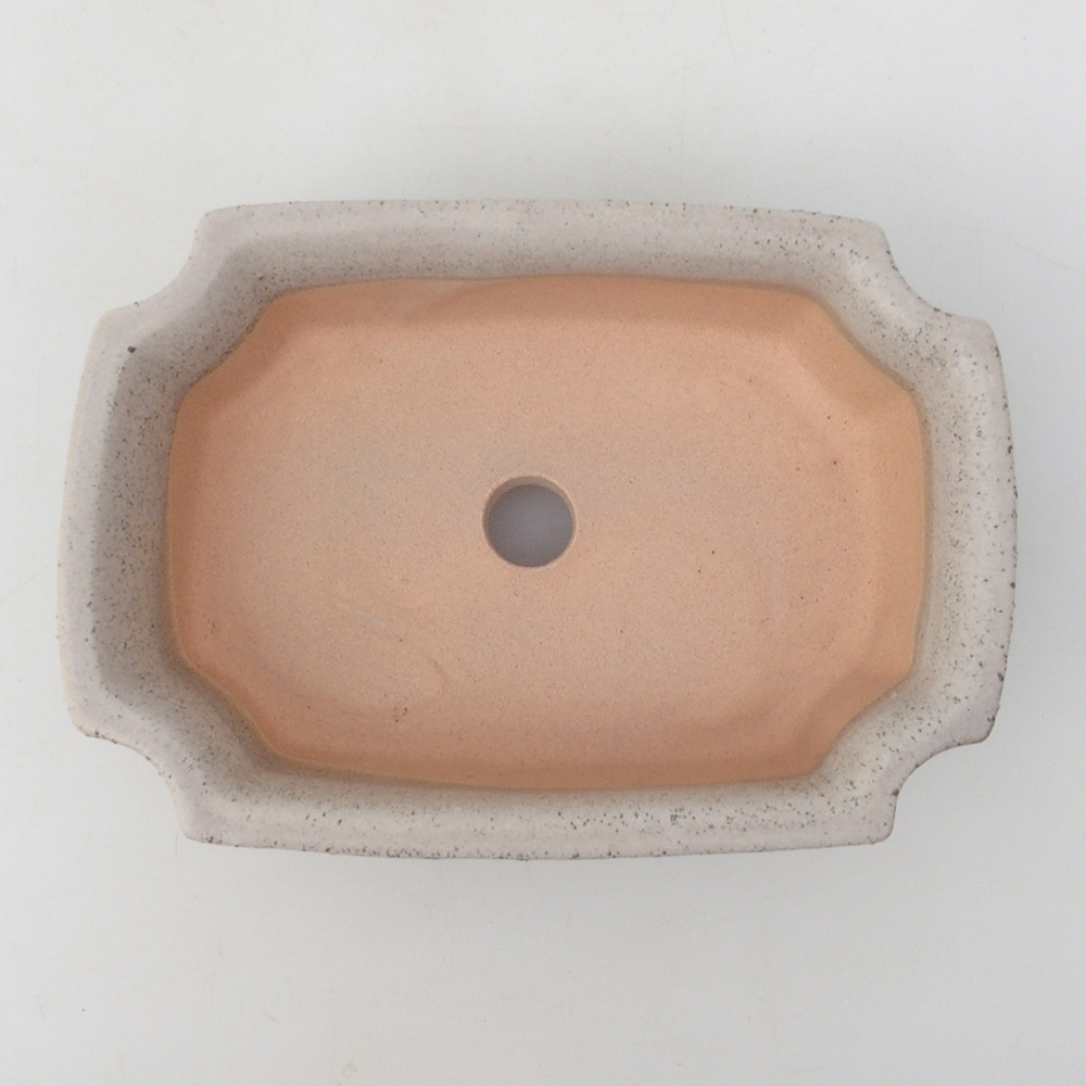 Bonsai bowl H17 - 15 x 10 x 4 cm. - beige