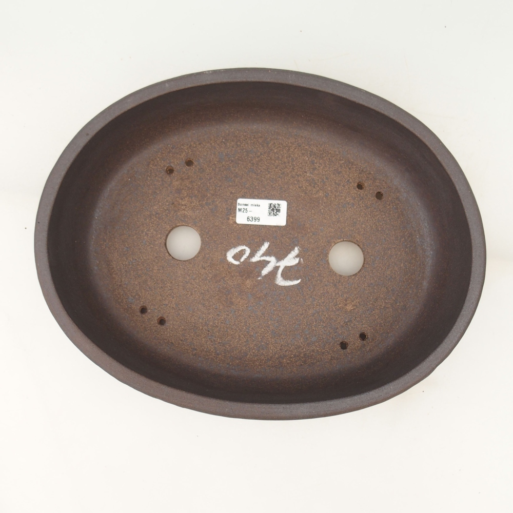 Bonsai bowl 32,5 x 25,5 x 8,5 cm , colour brown