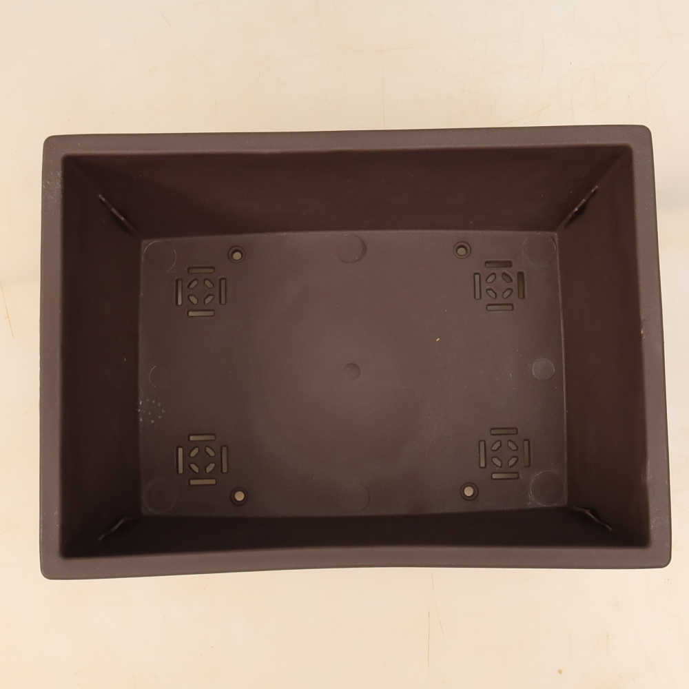 MP-37 Brown Plastic Bonsai Pot - 28 x 19 x 11.5 cm 