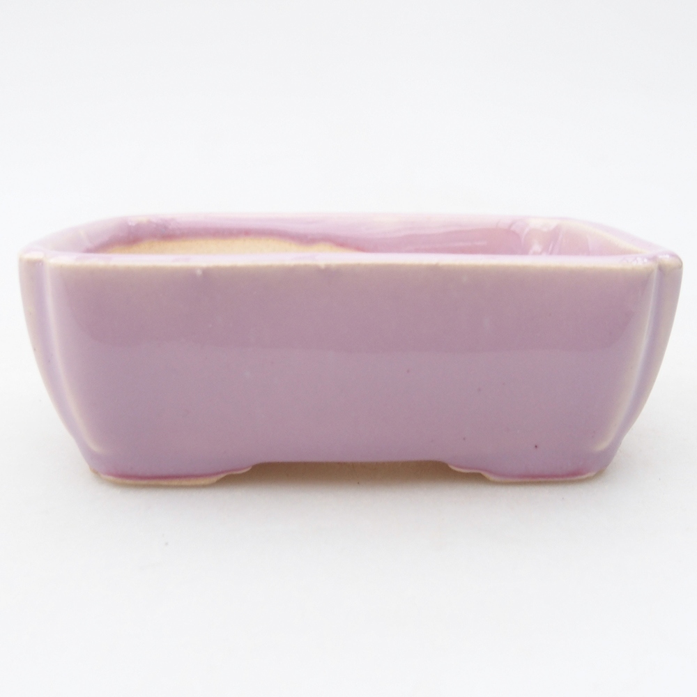 Mini bonsai bowl 8,5 x 7,5 x 3 cm, pink
