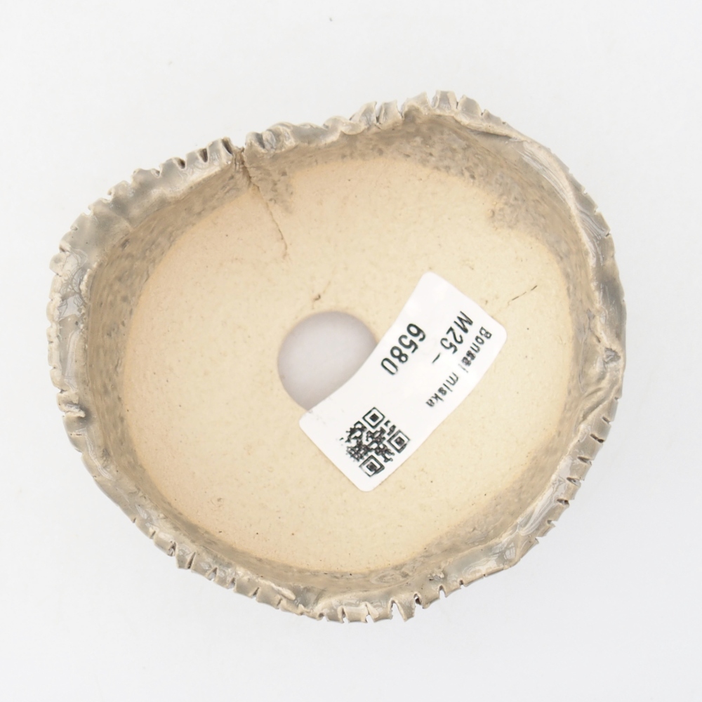 Ceramic Shell 9 x 8 x 6 cm , colour beige