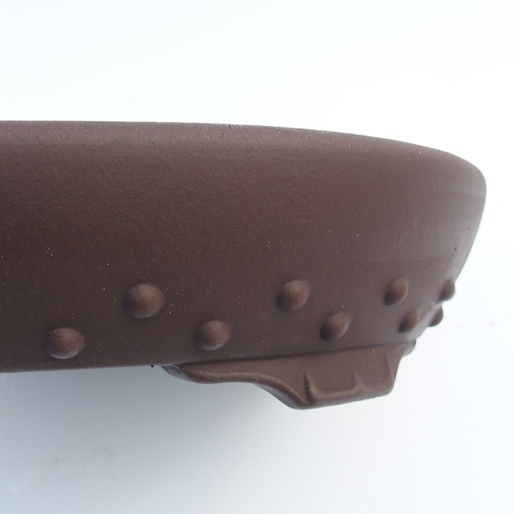 Bowl 31 x 24 x 6,5 cm brown