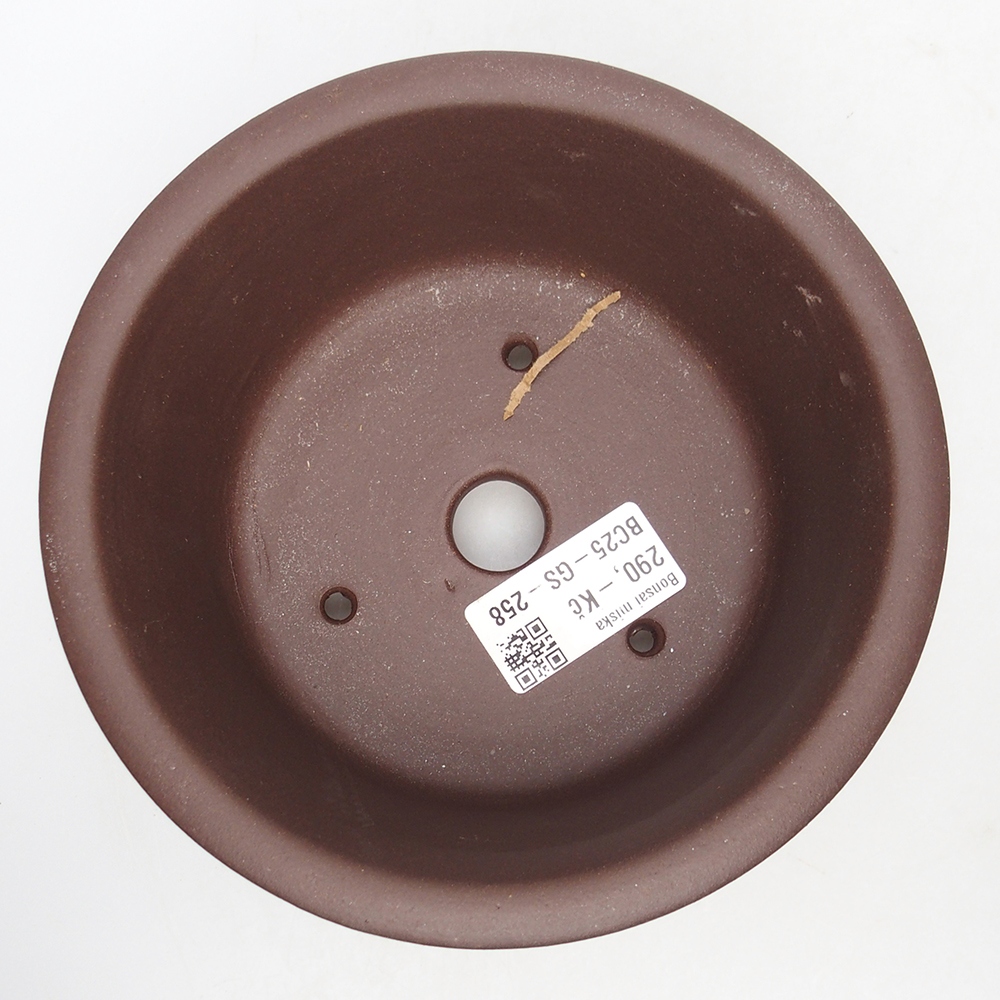 Bowl 15 x 15 x 7 cm brown
