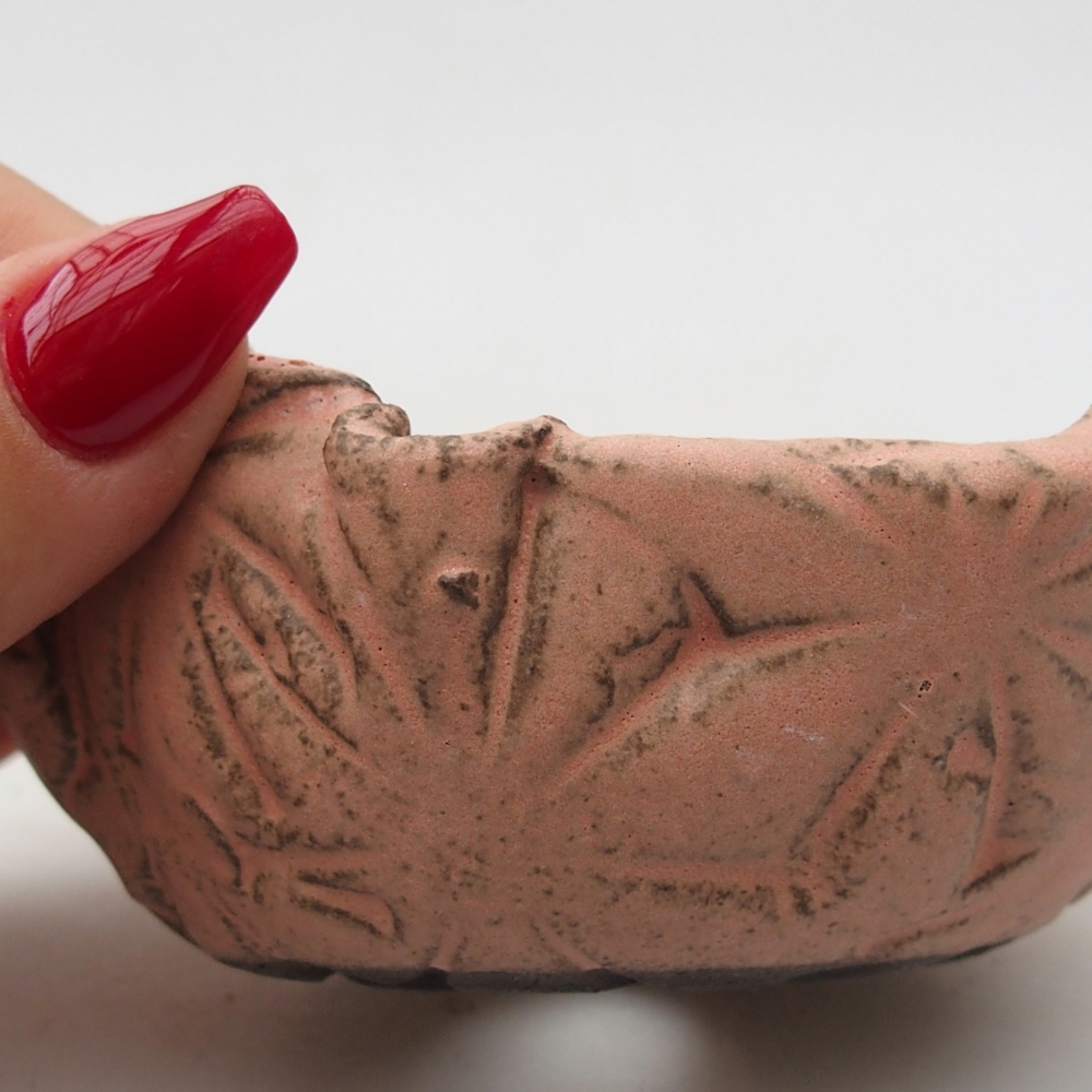 Ceramic Shell 9 x 8,5 x 4,5 cm , colour pink