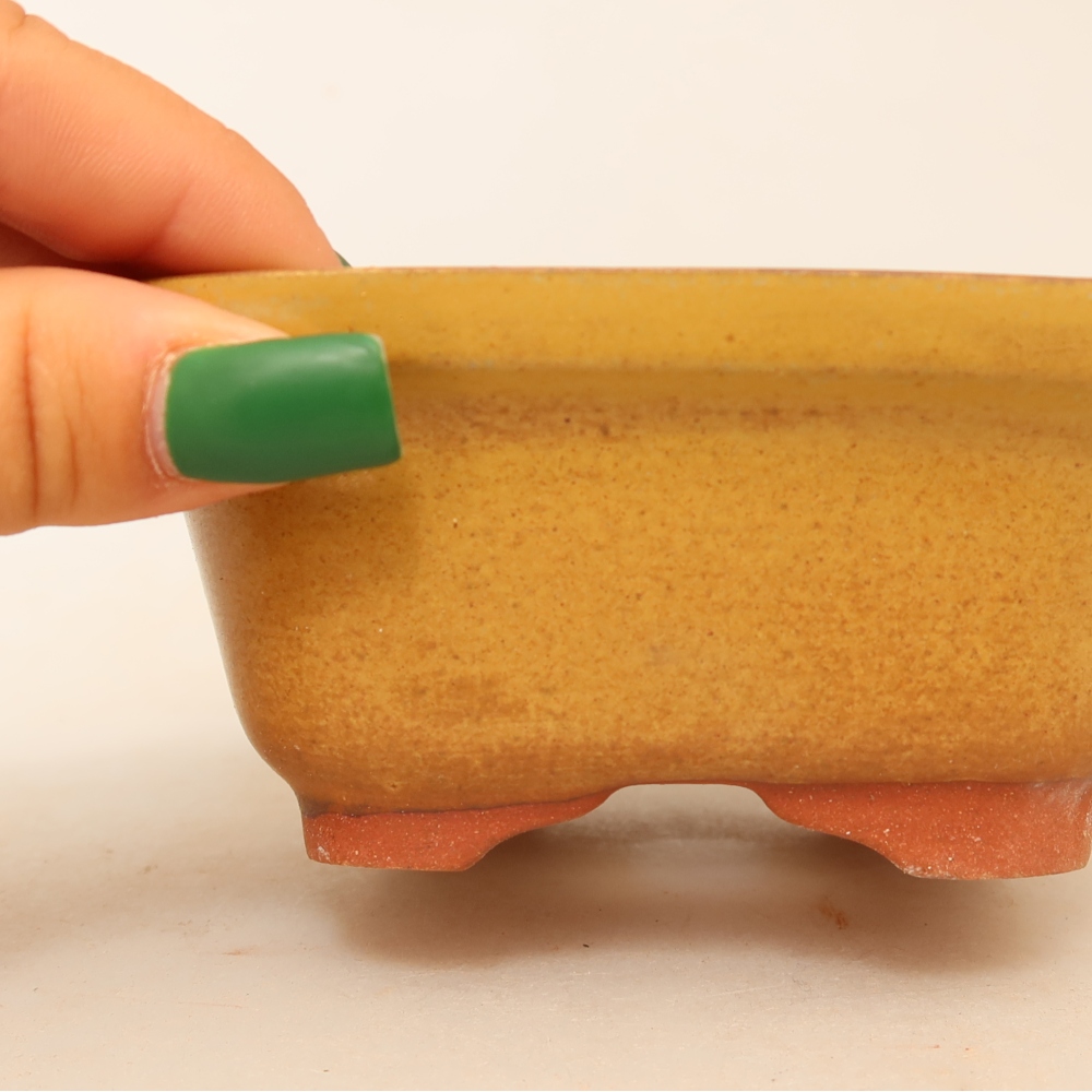 Ceramic Bowl, 12 x 12 x 5 cm, yellow