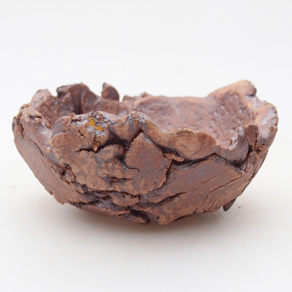 Ceramic Shell 9 x 8,5 x 4,5 cm , colour brown