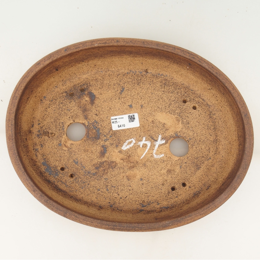 Bonsai bowl 33 x 26 x 7 cm , colour brown