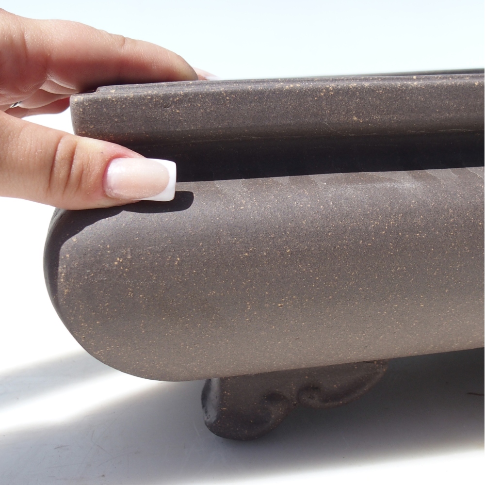 Bowl 31 x 31 x 13 cm grey