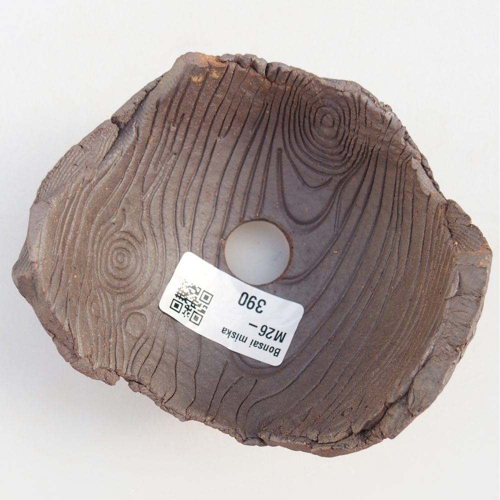 Ceramic Shell 10 x 10 x 7,5 cm , metallic colour