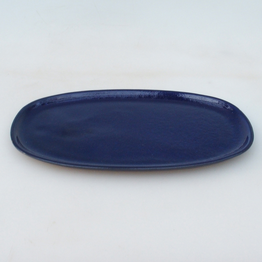 Ceramic bowl H15 -25 x 15 x 1 cm - blue