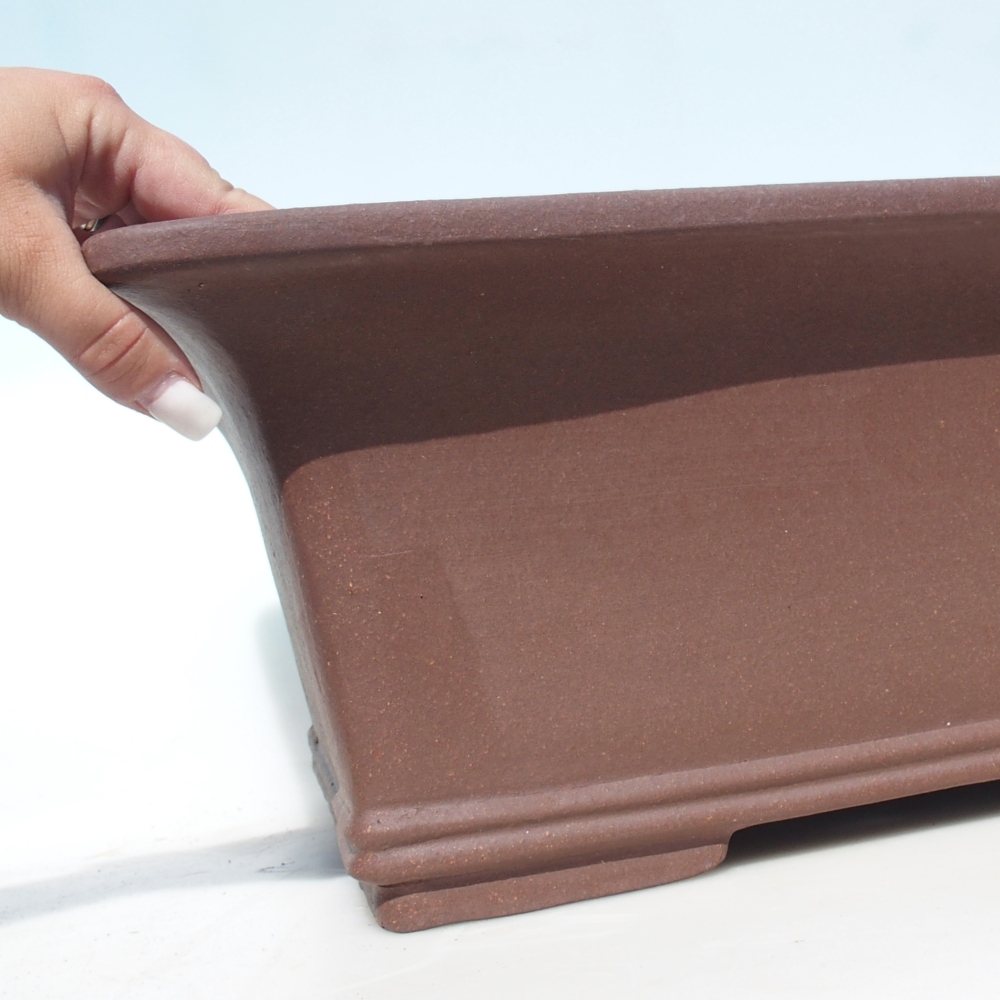 Bonsai bowl 51 x 37 x 17,5 cm - brown