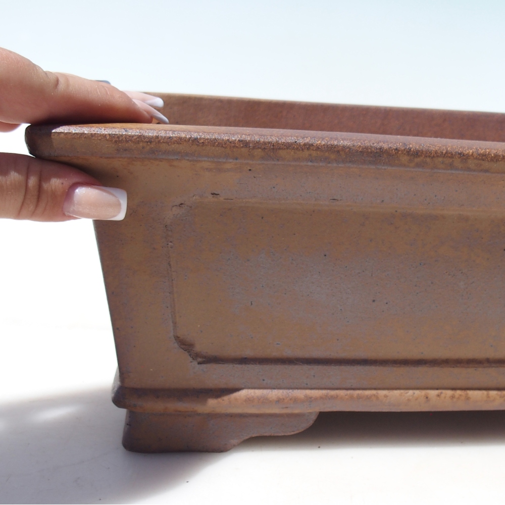 Bowl 33,5 x 23 x 12,5 cm brown